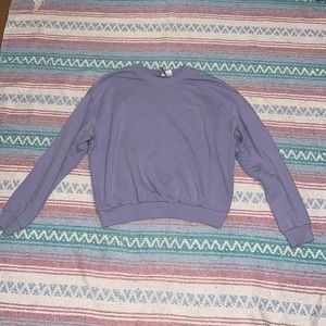 H&M Divided light purple crew neck sweatshirt